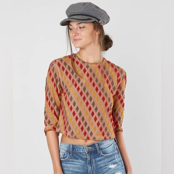 Free People Magic Carpet Cropped Top - Picture 2 of 7